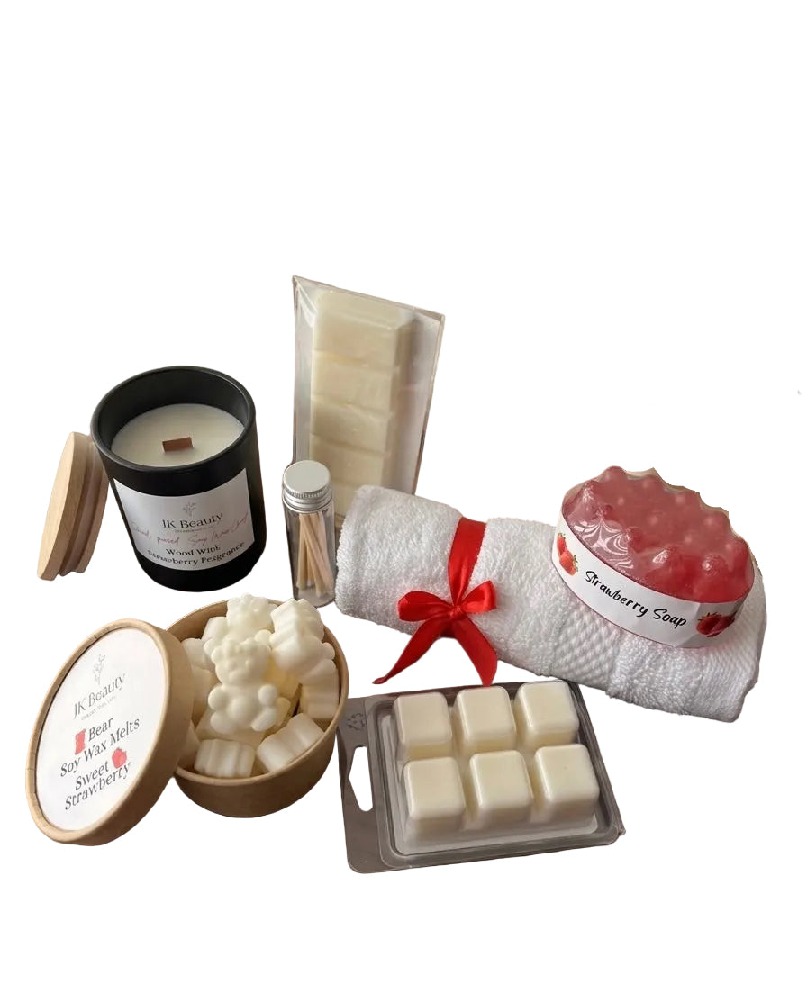 🍓🧸Strawberry Teddy Wax Melt Fragrance Set