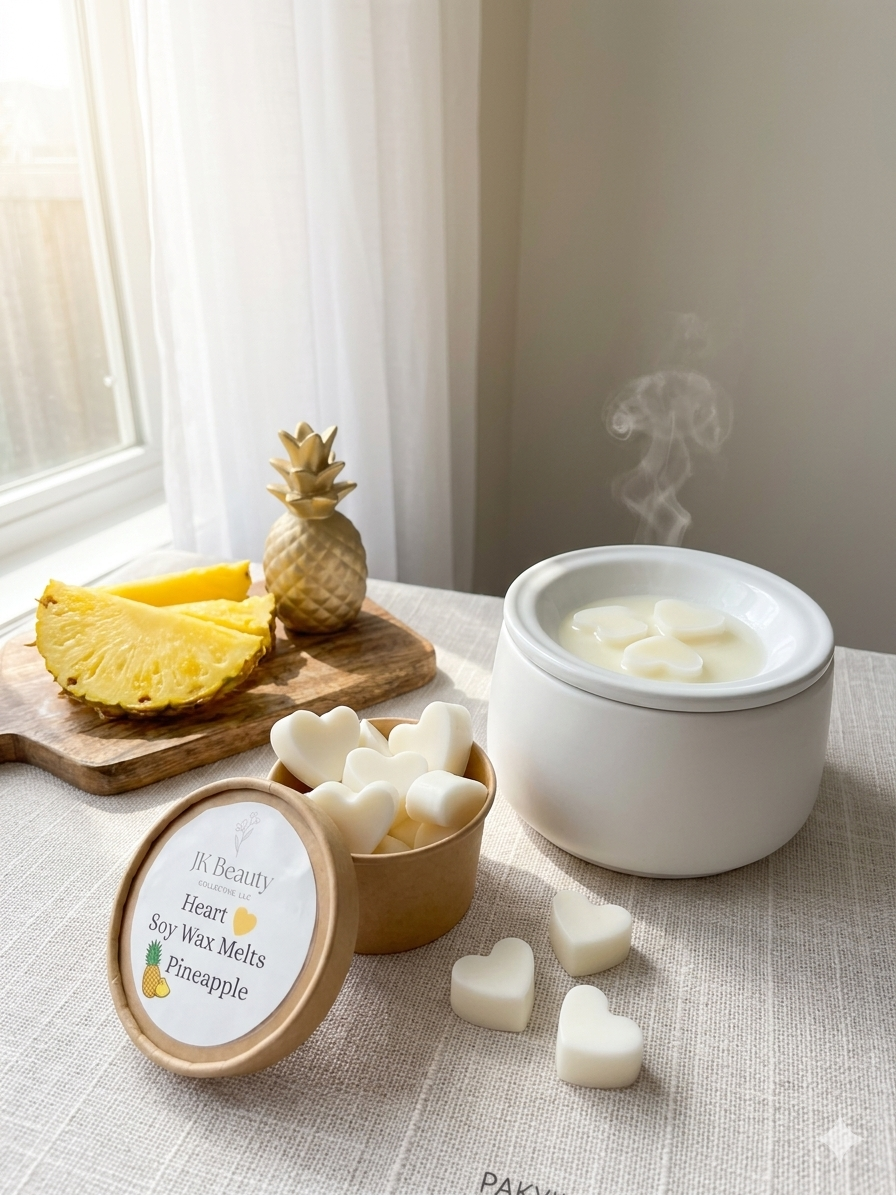 Pineapple Heart Wax Melts
