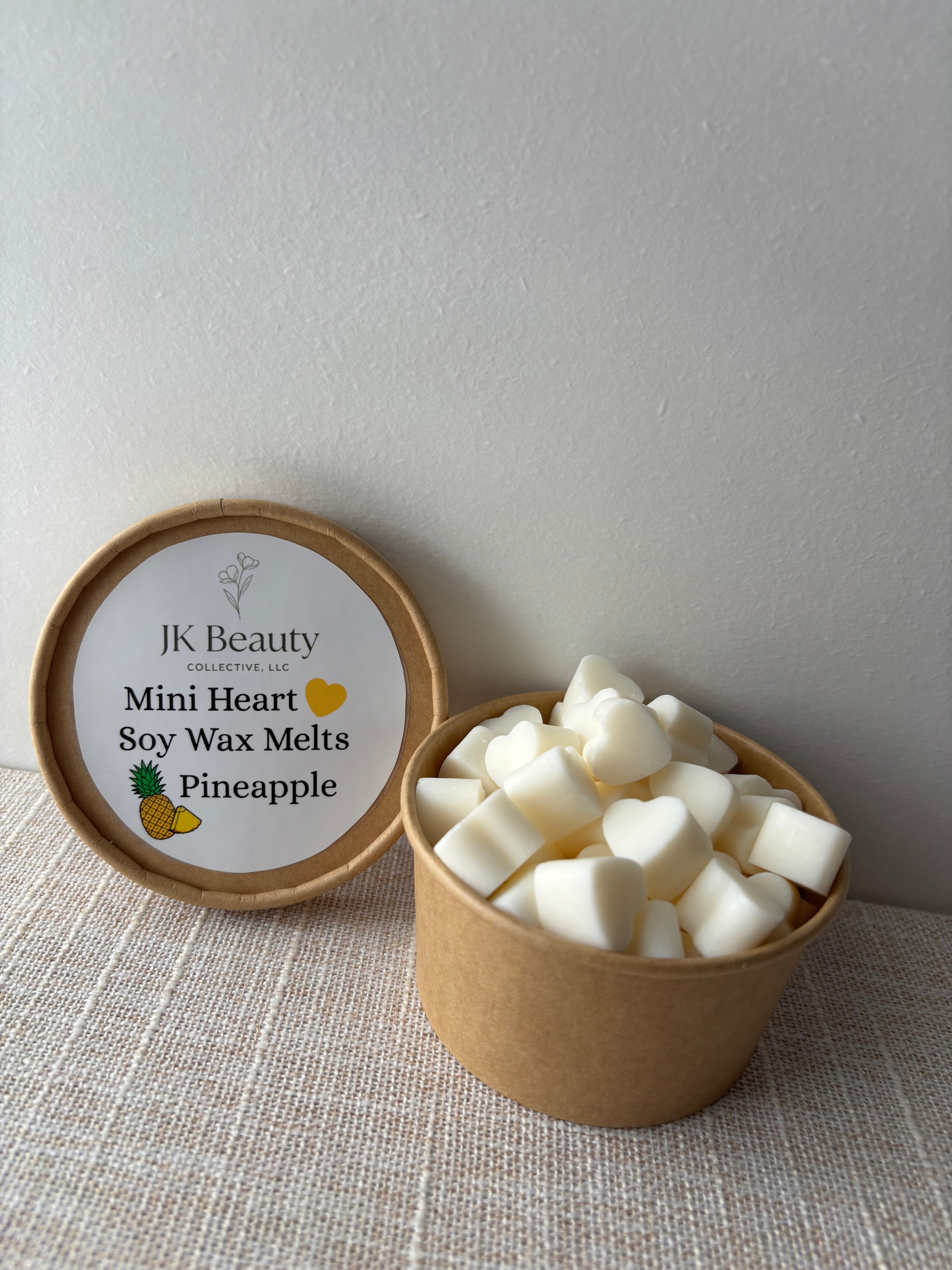 Mini Pineapple Heart Wax Melts