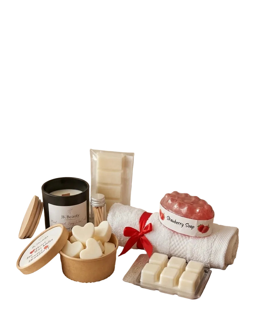 🍓❤️Strawberry Heart Love Fragrance Set