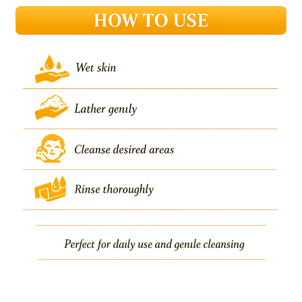 Golden Glow Soap Trio (Turmeric)