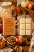 🍎🎃Apple Pumpkin Butter Soy Wax Melt Cubes | Harvest Collection | 3.3 oz