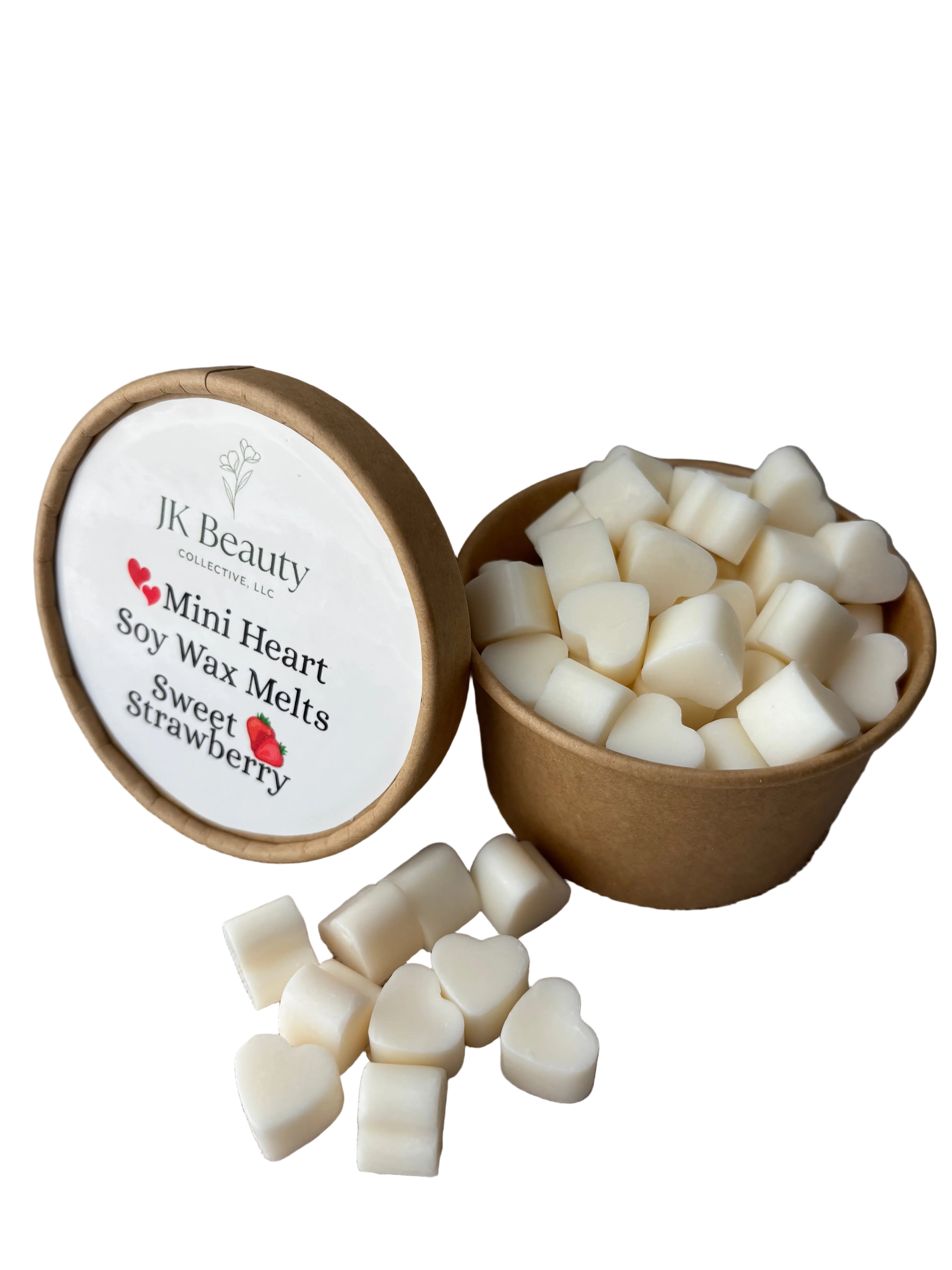 🍓 Sweet Strawberry Mini Heart Wax Melts