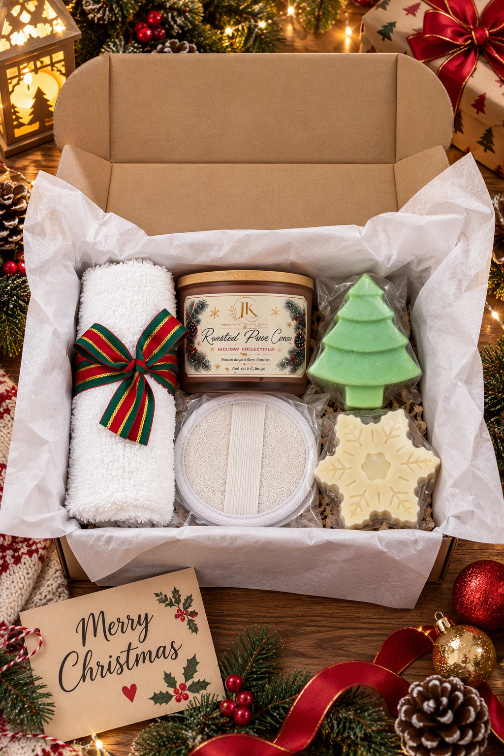 Christmas Splendor Holiday Spa Gift Set