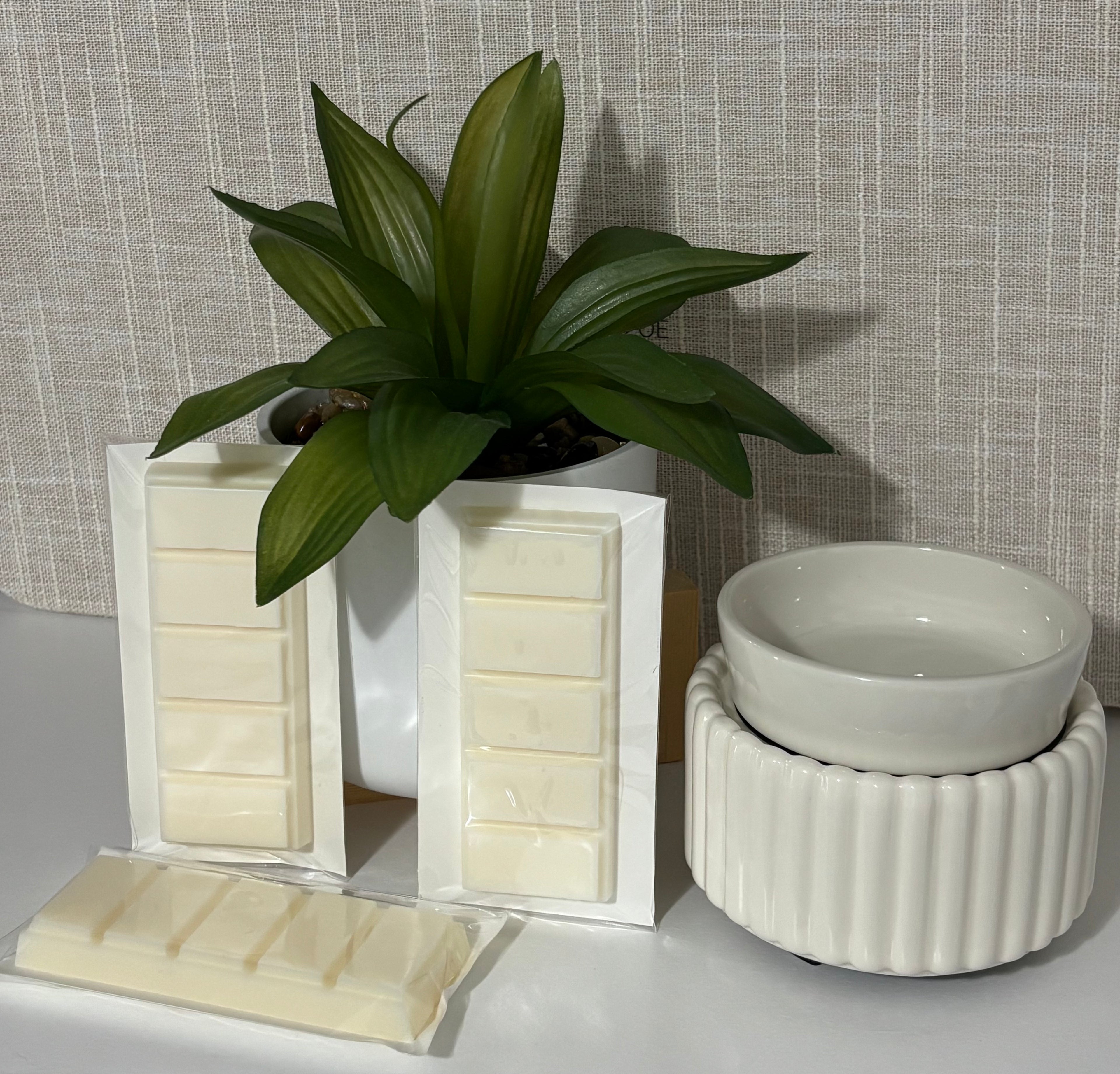 JK Home Fragrance Set – 3 Bar Melts + Electric Warmer