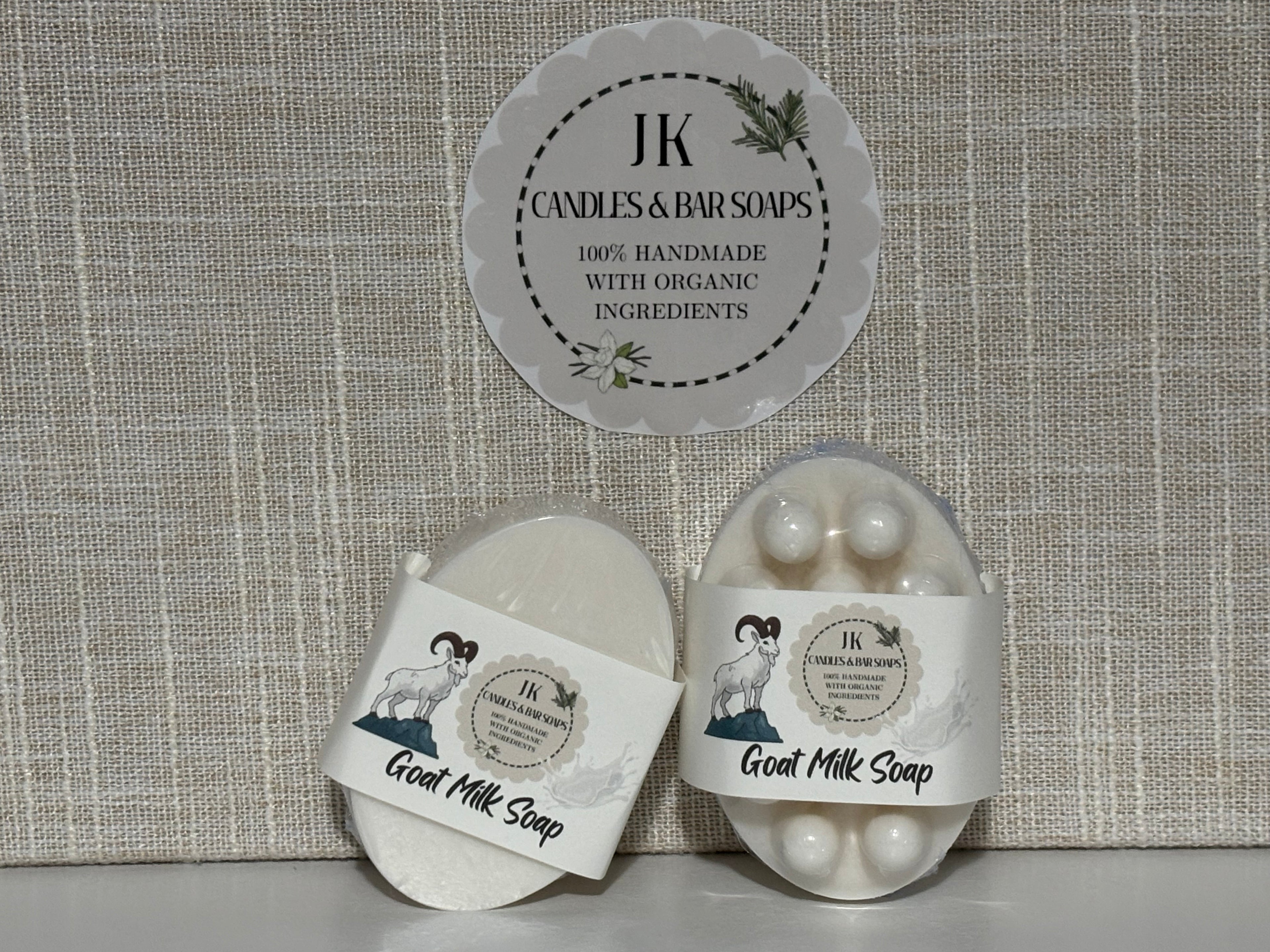 Goat Milk Soap Duo Set – Oval & Massage Bars