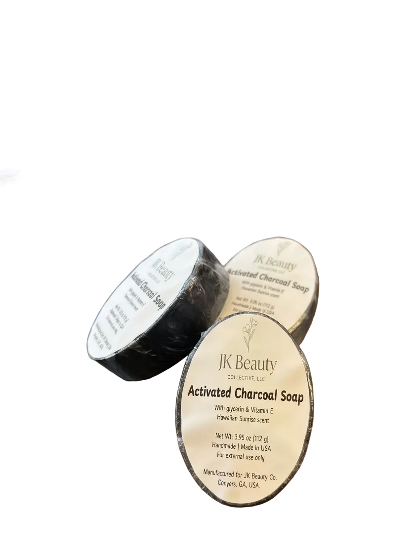 🖤Activated Charcoal Oval Soap (3 pack)