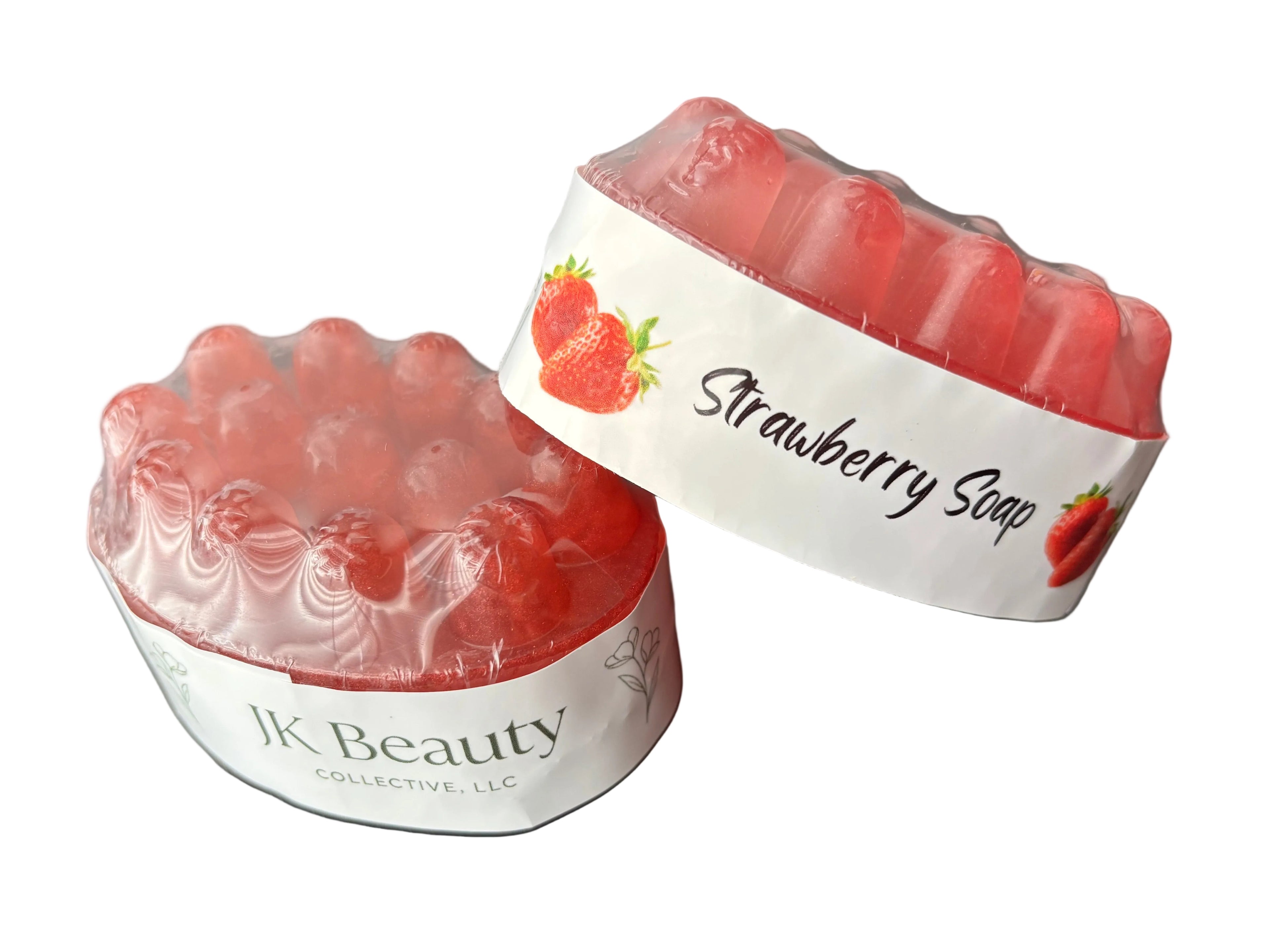 🍓 Strawberry Silk Massage Soap Duo