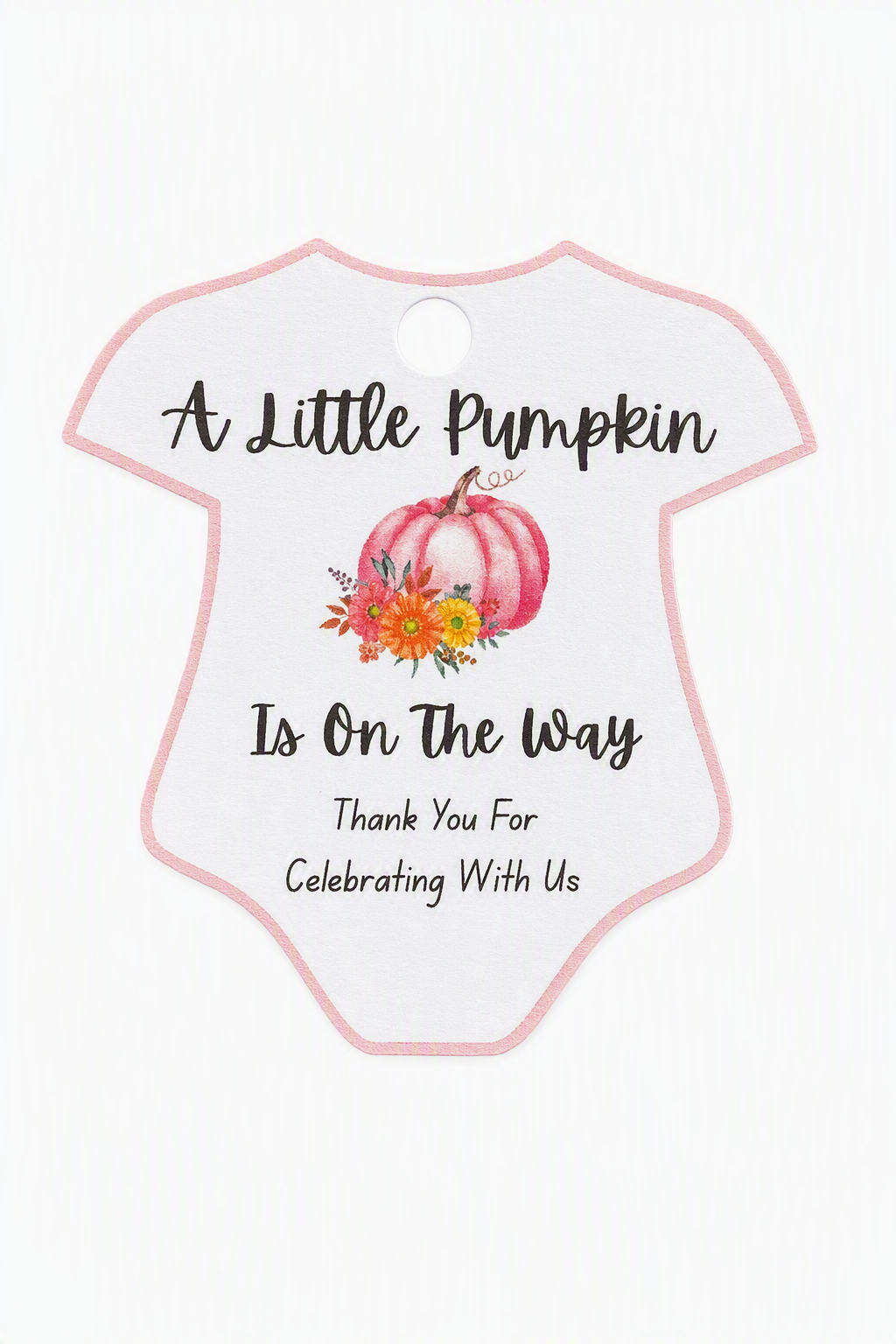 🎃 Pink Pumpkin Glycerin Soap Baby Shower Favor Kit (Set of 25)