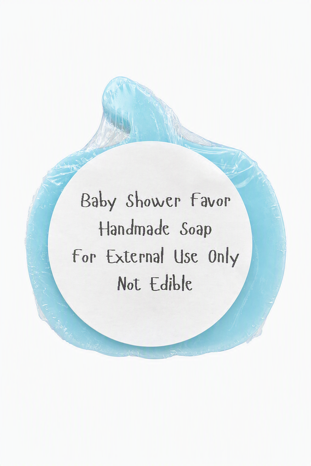 🎃 Blue Pumpkin Glycerin Soap Baby Shower Favor Kit (Set of 25)