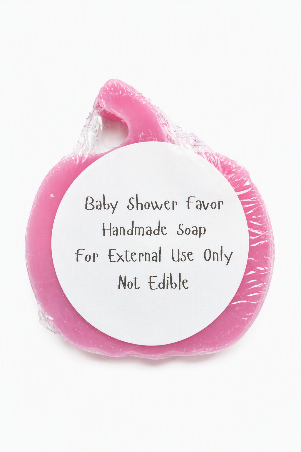 🎃 Pink Pumpkin Glycerin Soap Baby Shower Favor Kit (Set of 25)