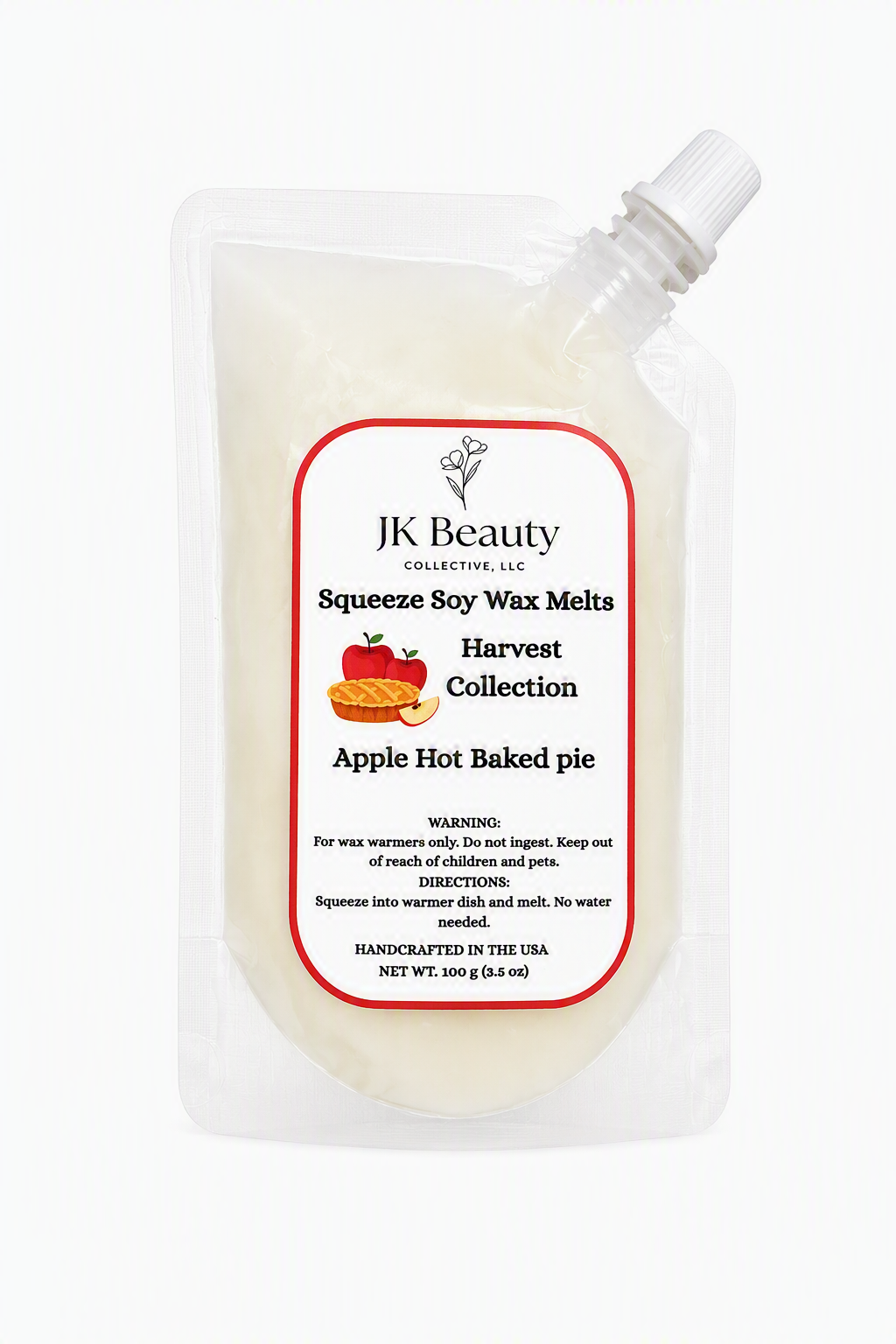 🍎 Apple Hot Baked Pie Squeeze Soy Wax Melts