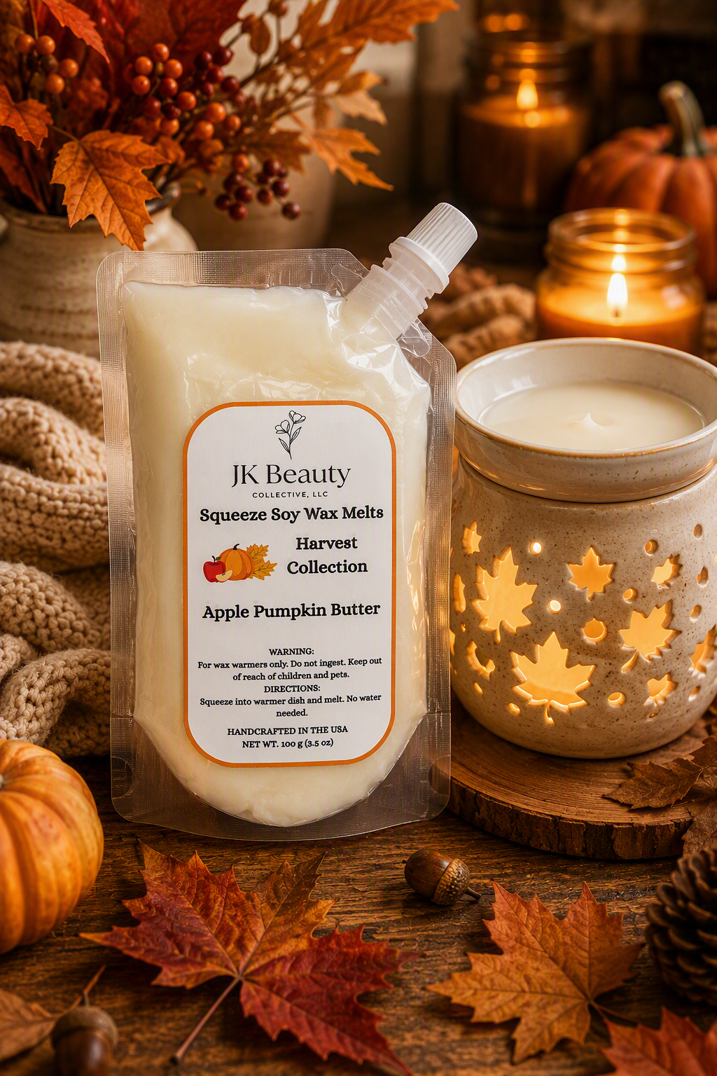 🍎 Apple Pumpkin Butter Squeeze Soy Wax Melts