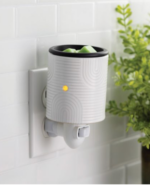 Bohemian Pluggable Wax Warmer – White Arch Design