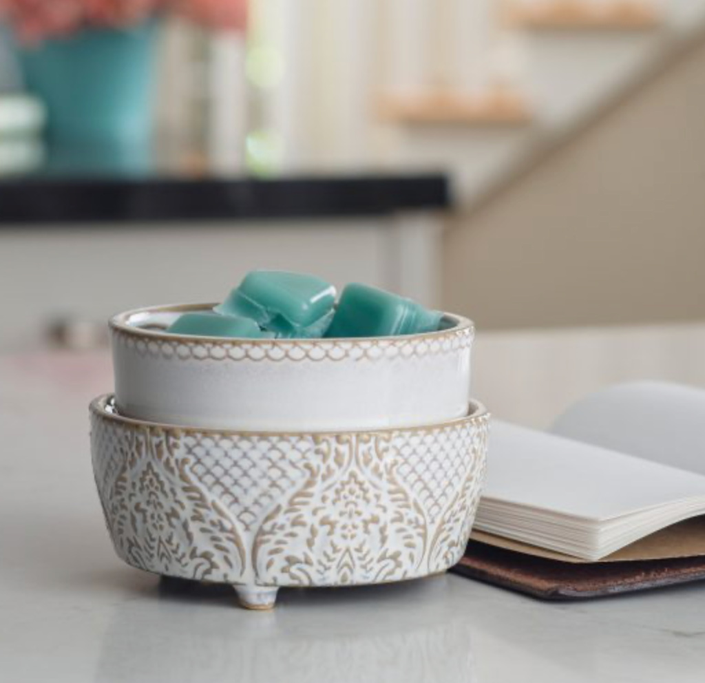 Vintage White 2-In-1 Classic Fragrance Warmer