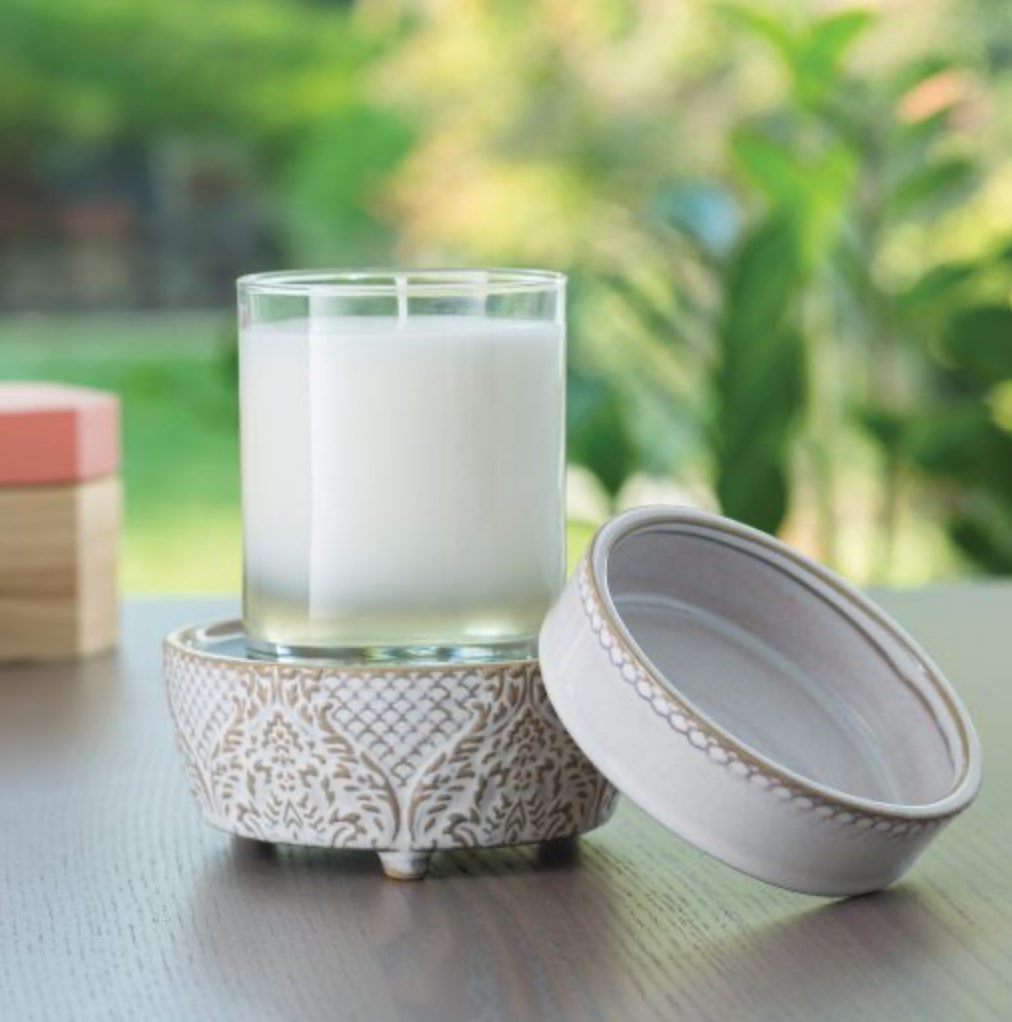 Vintage White 2-In-1 Classic Fragrance Warmer