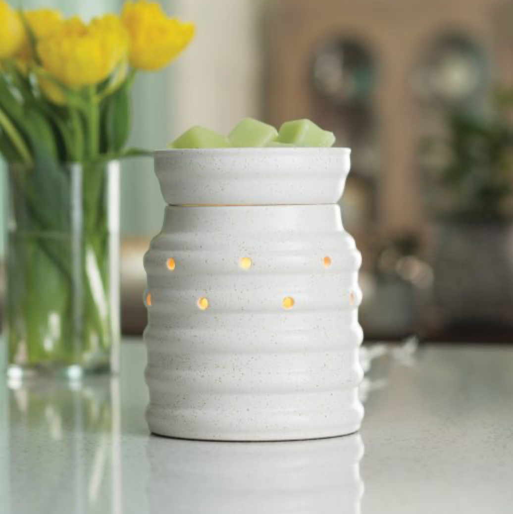 Ceramic Milk Jug Wax Melt Warmer – Elegant White